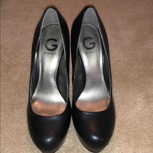 G by Guess black platform heels. Barely worn
